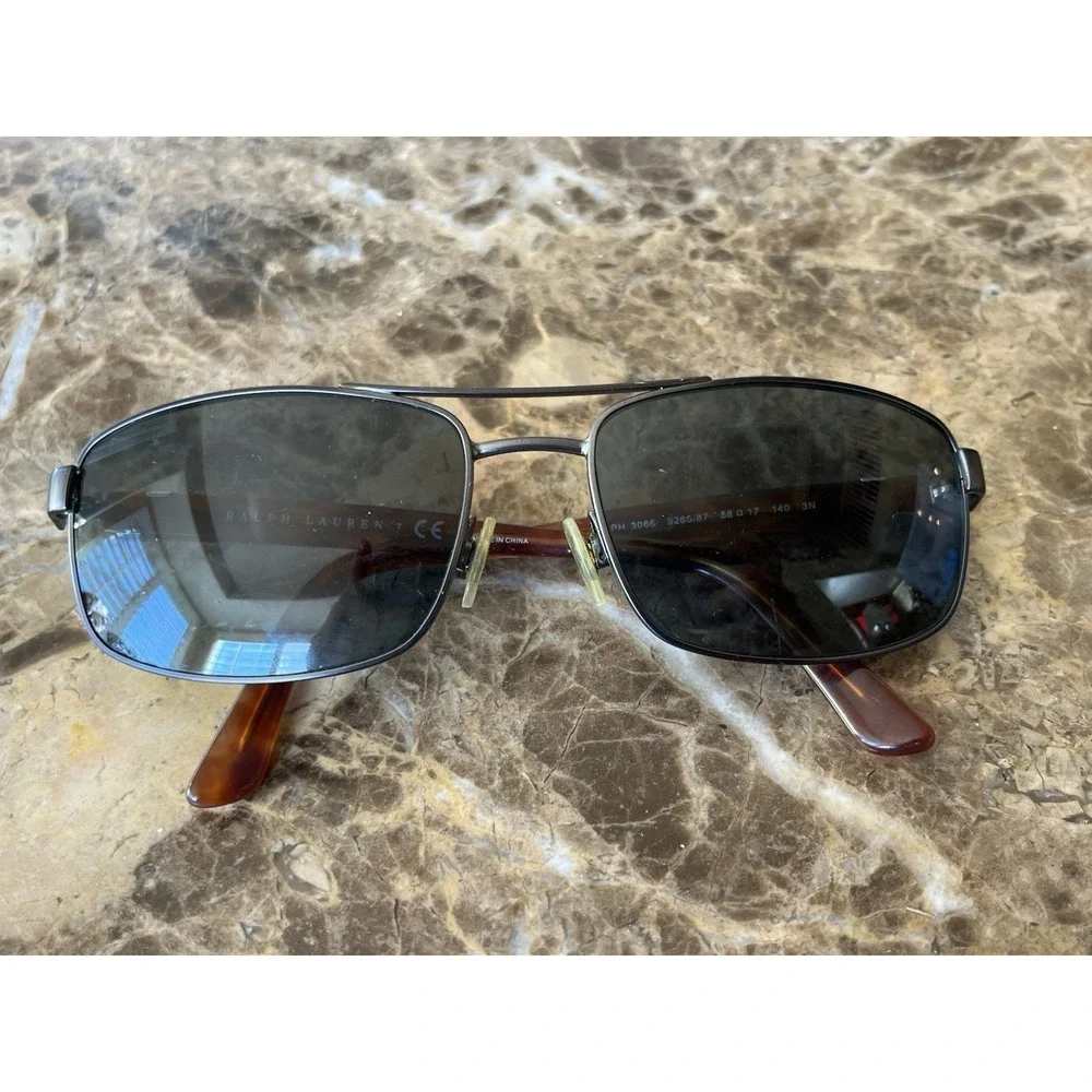 RALPH LAUREN PH3086 9266/87 Eyeglasses Frame 58-17-140 Brown Polish